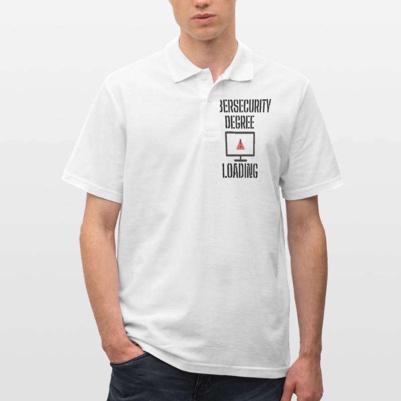 Cybersecurity - IT Security Computer Scientists Men's Polo Shirt