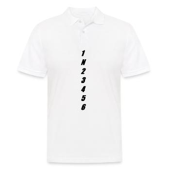 circuit - Men's Polo Shirt - white - Front - Kai (181cm)