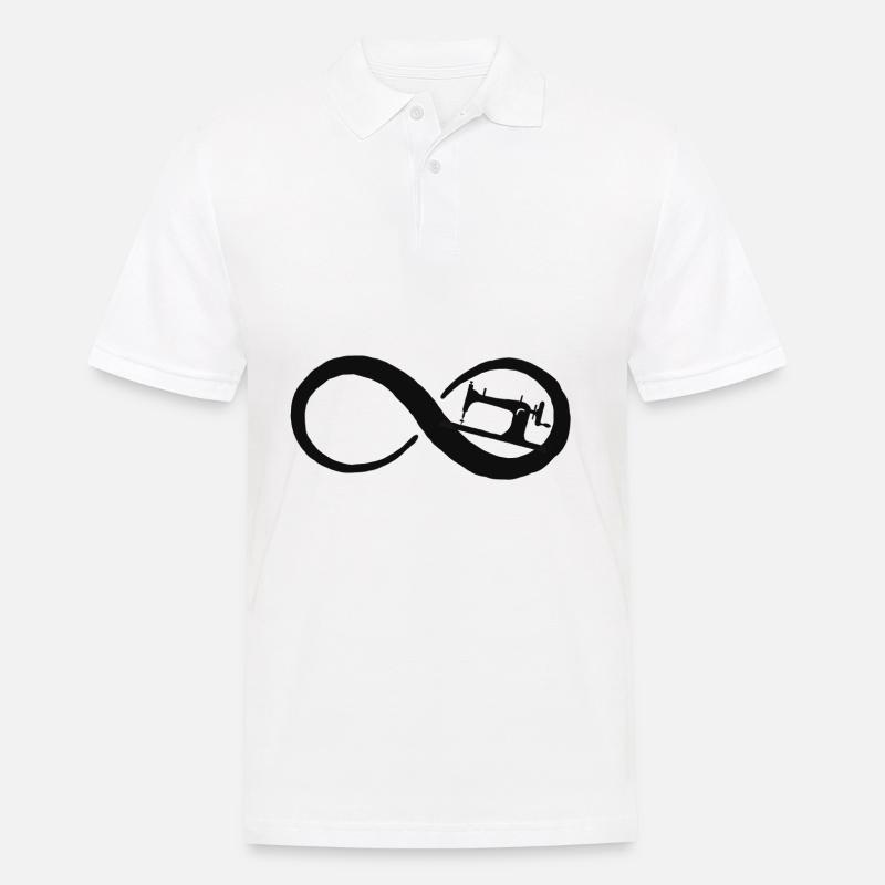 Nähen - Männer Poloshirt - Weiß