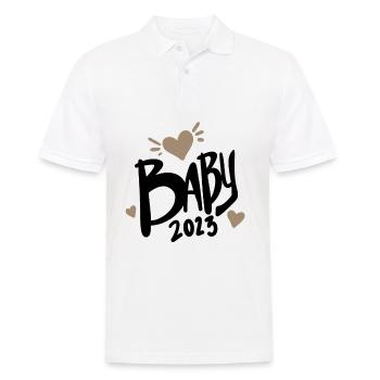 Bébé 2023 - Nouveau-né 2023 Cadeau bébé - Polo Homme - blanc - Devant - Kai (181cm)