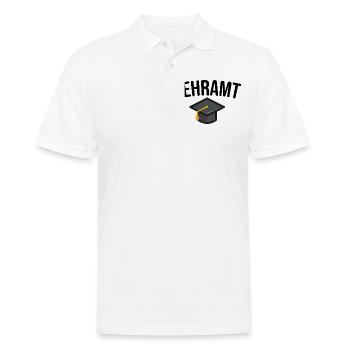 Lehramt Studium Abschluss - Männer Poloshirt - Weiß - Vorne - Kai (181cm)