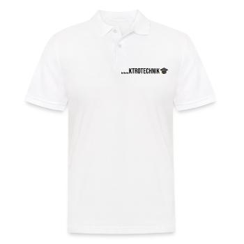 Elektrotechnik Ausbildung Prüfung Bestanden - Männer Poloshirt - Weiß - Vorne - Kai (181cm)