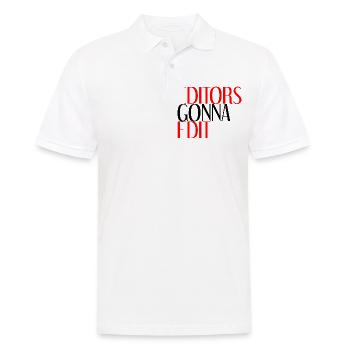 Les éditeurs vont à Edit 4 - Polo Homme - blanc - Devant - Kai (181cm)