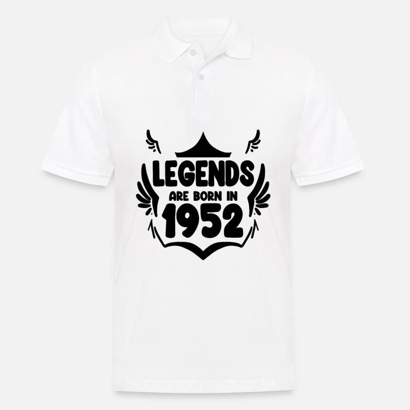 1952 - Männer Poloshirt - Weiß
