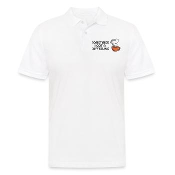 I got a Caffeeeling - Kaffee Liebhaber Barista - Männer Poloshirt - Weiß - Vorne - Kai (181cm)