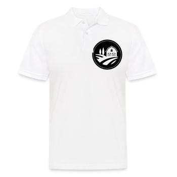 Farm Ernte Kreis - Männer Poloshirt - Weiß - Vorne - Kai (181cm)