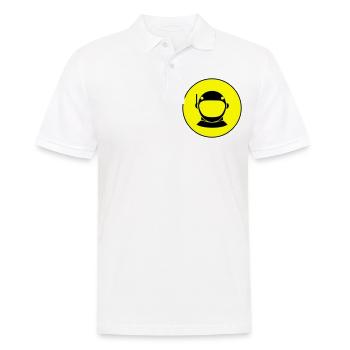 Astronaut icon icon - Men's Polo Shirt - white - Front - Kai (181cm)