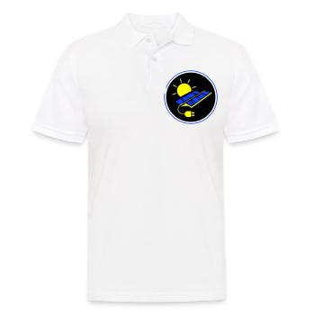 Symbole du système photovoltaïque énergie solaire - Polo Homme - blanc - Devant - Kai (181cm)