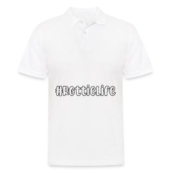 Rottielife - Men's Polo Shirt - white - Front - Kai (181cm)