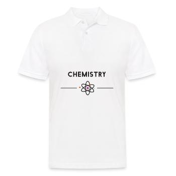 Chemie Geschenk fuer Chemiker - Männer Poloshirt - Weiß - Vorne - Kai (181cm)
