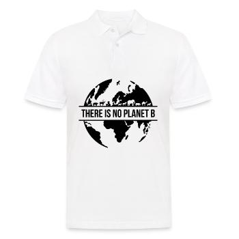 Natur Umweltschutz Mutter Erde Geschenk - Männer Poloshirt - Weiß - Vorne - Kai (181cm)
