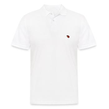 Marienkäfer Geschenk - Männer Poloshirt - Weiß - Vorne - Kai (181cm)