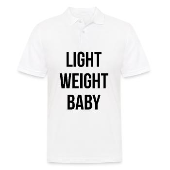 Light Weight Baby Motivation Cadeau - Polo Homme - blanc - Devant - Kai (181cm)