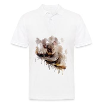 Chemise cadeau australie Koala Bear - Polo Homme - blanc - Devant - Kai (181cm)