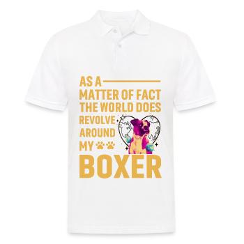 Boxeur - Polo Homme - blanc - Devant - Kai (181cm)