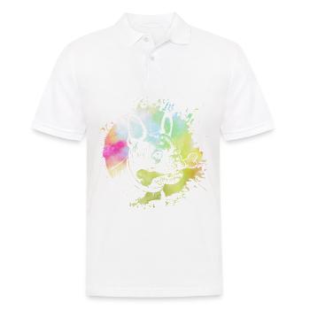 Bouledogue français - Polo Homme - blanc - Devant - Kai (181cm)