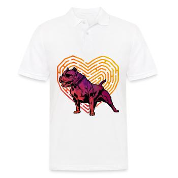 Pitbull - Polo Homme - blanc - Devant - Kai (181cm)