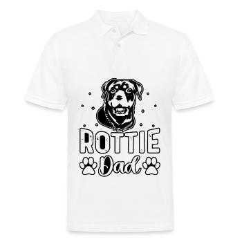 Papa Rottie - Polo Homme - blanc - Devant - Kai (181cm)