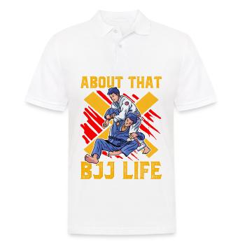 À propos de ce BJJ Life Brazilian Jiu-Jitsu - Polo Homme - blanc - Devant - Kai (181cm)