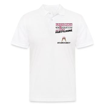 18. Geburtstag Mädchen & Junge Gästebuch - Männer Poloshirt - Weiß - Vorne - Kai (181cm)
