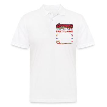 17th Birthday Girl & Boy Guestbook - Men's Polo Shirt - white - Front - Kai (181cm)