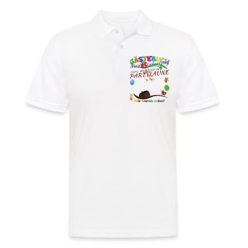 45. Geburtstag Mann und Frau Gästebuch - Männer Poloshirt - Weiß - Vorne - Kai (181cm)