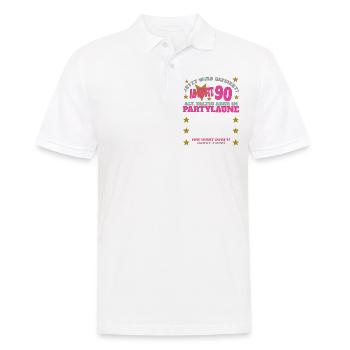 Livre d’or homme et femme 90e anniversaire - Polo Homme - blanc - Devant - Kai (181cm)