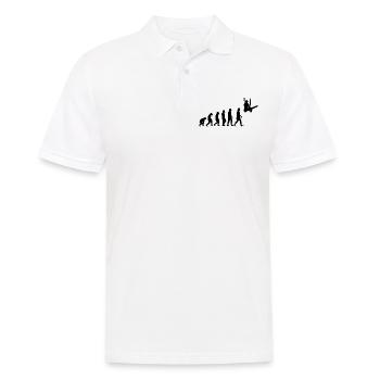 Turner Rings Gymnastics Calisthenics L Sit Rings - Men's Polo Shirt - white - Front - Kai (181cm)