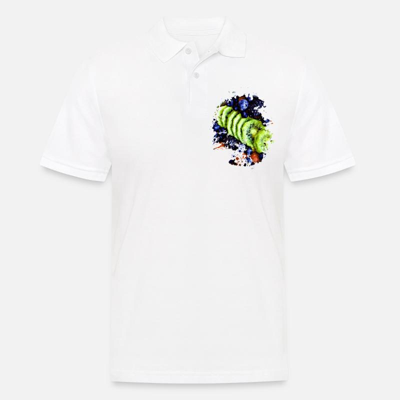 Fruit Bowl - Männer Poloshirt - Weiß