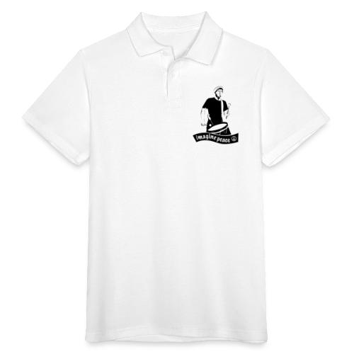 EISBRENNER Imagine Peace (Druck schwarz) - Männer Poloshirt