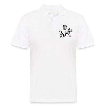 La mariée - Polo Homme - blanc - Devant - Kai (181cm)