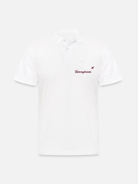 191001 Voyage de Noces - Polo Homme - blanc