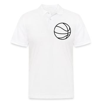 Basket-ball - Polo Homme - blanc - Devant - Kai (181cm)