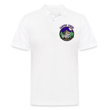 Camping Legend Legend Alcove Motorhome Driver - Men's Polo Shirt - white - Front - Kai (181cm)