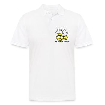 Junggesellenabschied , JGA das wars die Mach(25) - Männer Poloshirt - Weiß - Vorne - Kai (181cm)