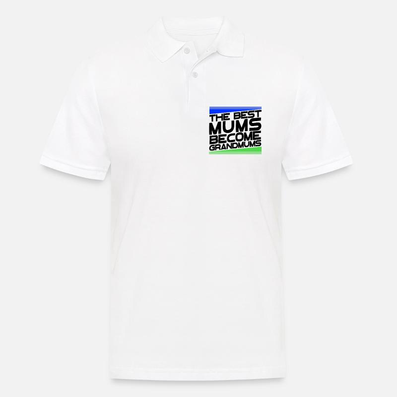 Cool Oma Statement Großmutter Glückwunsch - Männer Poloshirt - Weiß