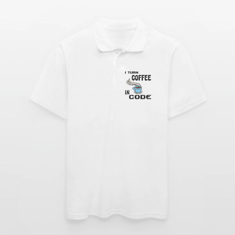 Programmeur de code Scripting Statement Développeur Polo Homme
