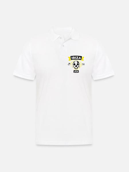 IBIZA – JGA unter Palmen - Männer Poloshirt - Weiß
