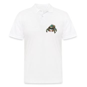 Steampunk-Krabbe Unterwasserhelm - Männer Poloshirt - Weiß - Vorne - Kai (181cm)