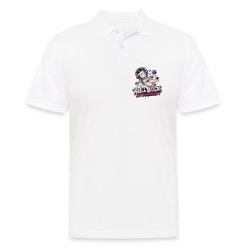 Null Bock auf Schwerkraft - Männer Poloshirt - Weiß - Vorne - Kai (181cm)