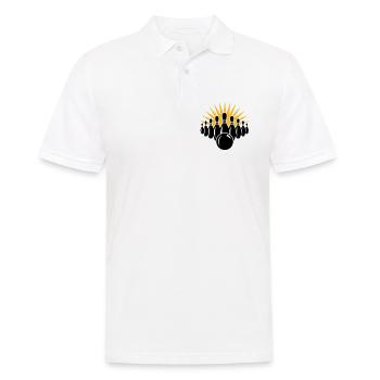 jeu de quilles - Polo Homme - blanc - Devant - Kai (181cm)