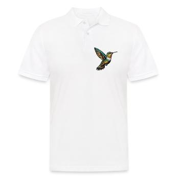 Colibri - Polo Homme - blanc - Devant - Kai (181cm)