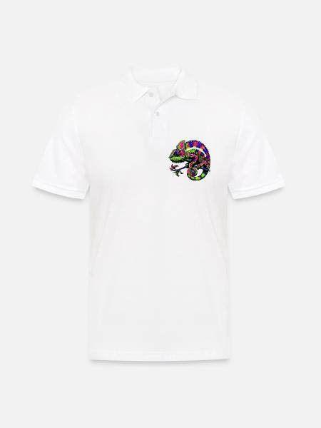 Chameleon - Men's Polo Shirt - white
