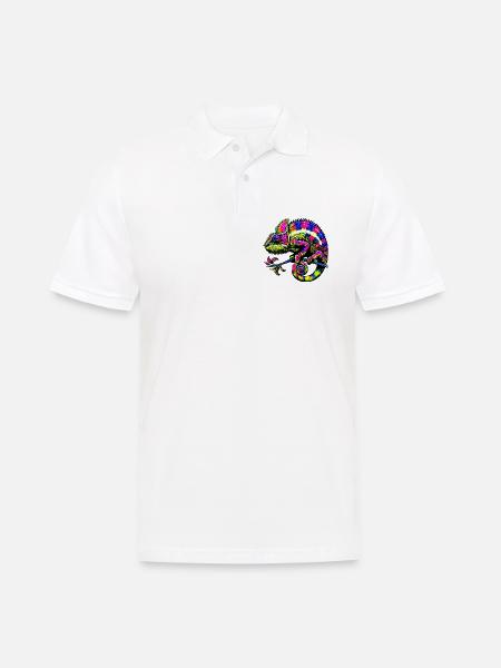 Chameleon - Men's Polo Shirt - white