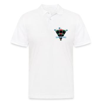 Mein A-Game - Männer Poloshirt - Weiß - Vorne - Kai (181cm)
