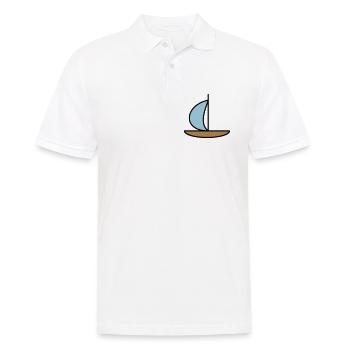 Voilier - Polo Homme - blanc - Devant - Kai (181cm)
