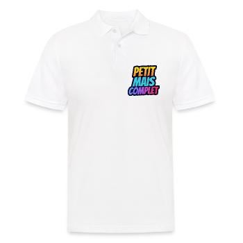 Petit mais complet - Männer Poloshirt - Weiß - Vorne - Kai (181cm)