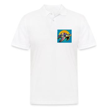 tortue - Polo Homme - blanc - Devant - Kai (181cm)