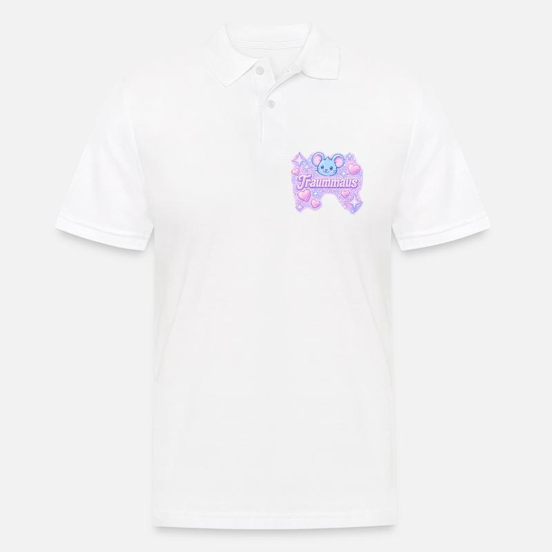Dream mouse / design Y2K - Polo da uomo - bianco
