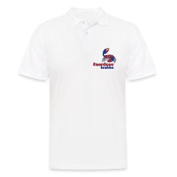 Nordsee - Männer Poloshirt - Weiß - Vorne - Kai (181cm)